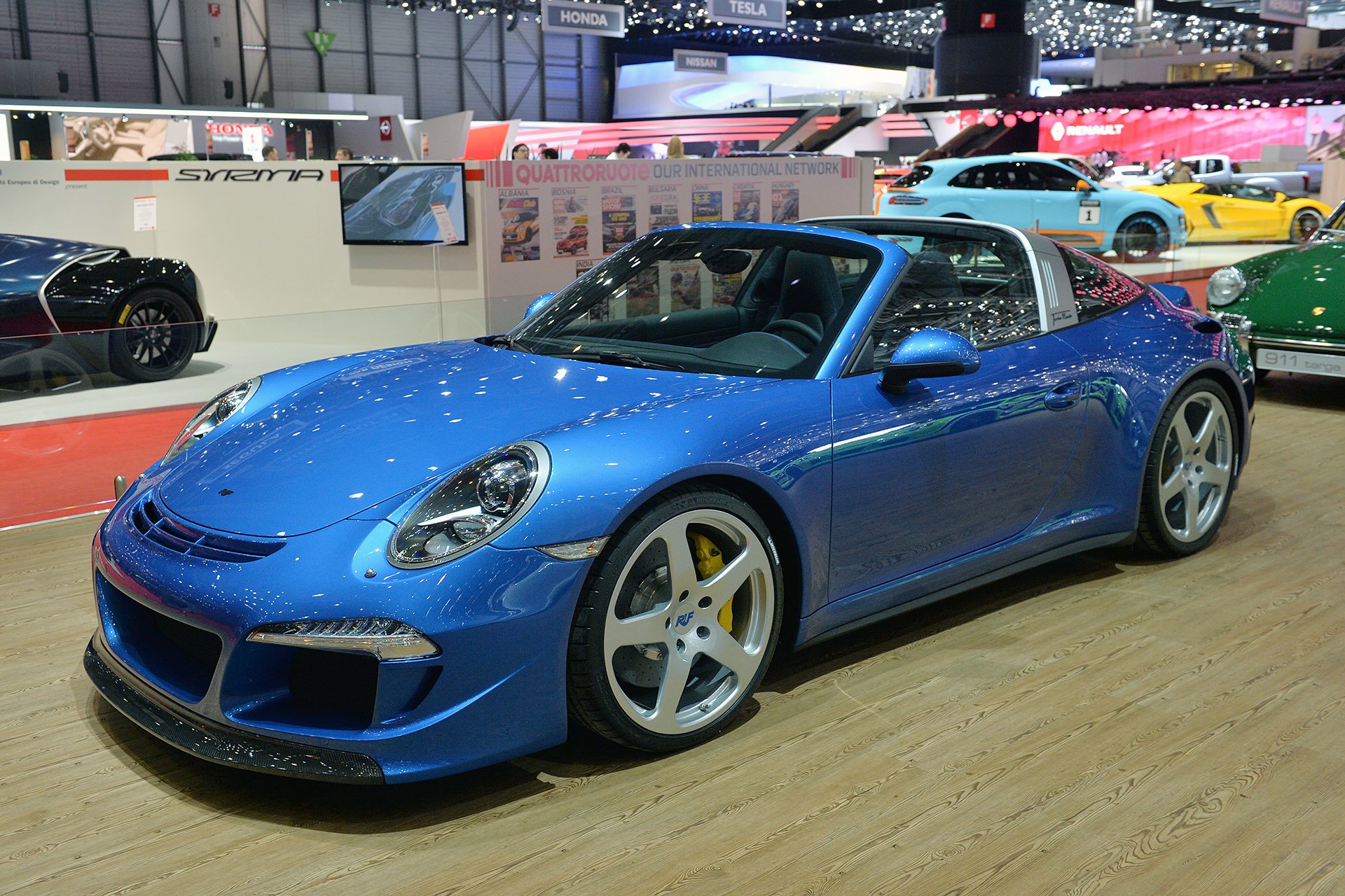 ruf, Turbo, Florio, Porsche, 911, Targa, Tuning, 2015 Wallpaper