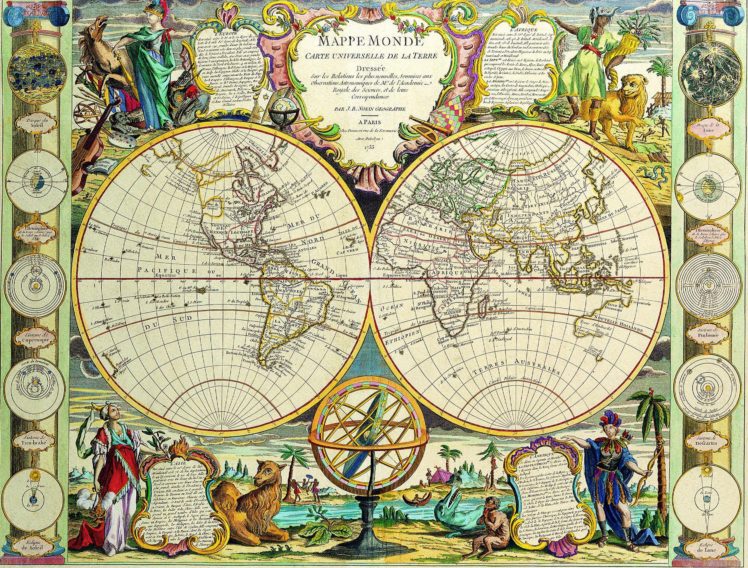 old, World, Map, Cartography, Geography, D, 2500x1900, 38 Wallpapers HD ...