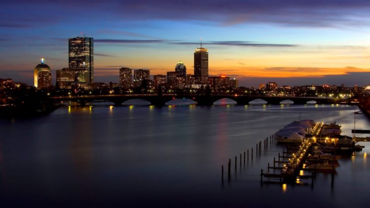cityscapes, Skylines, Boston HD Wallpaper Desktop Background