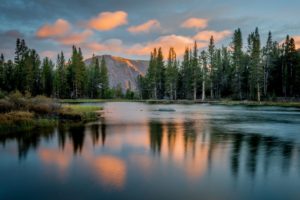 national, Park, Yosemite, Lake, River