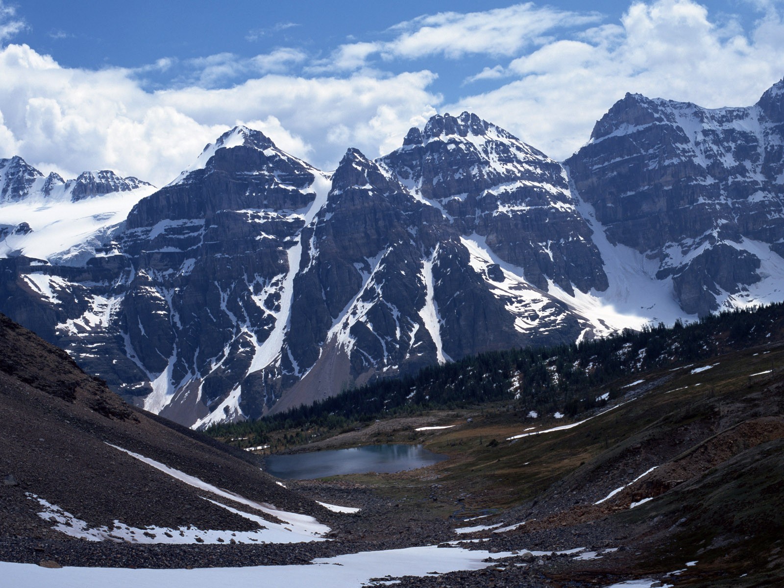 mountains, Landscapes, Nature, Snow Wallpaper