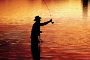 fishing, Fish, Sports, Sunset, Sunrise, River