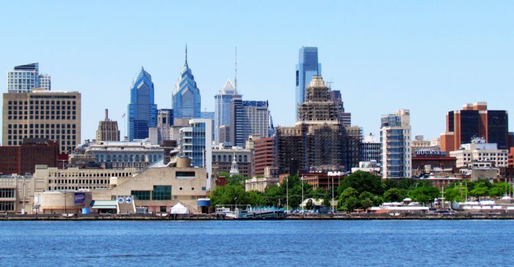 philadelphia, Penns, Landing, And, Center, City, Skyline HD Wallpaper Desktop Background
