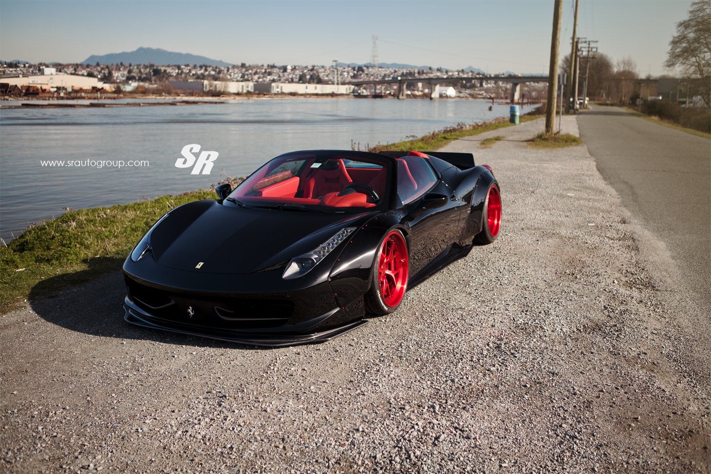 2015, Ferrari, 458, Spider, Liberty walk, Cars, Tuning, Pur, Wheels Wallpaper