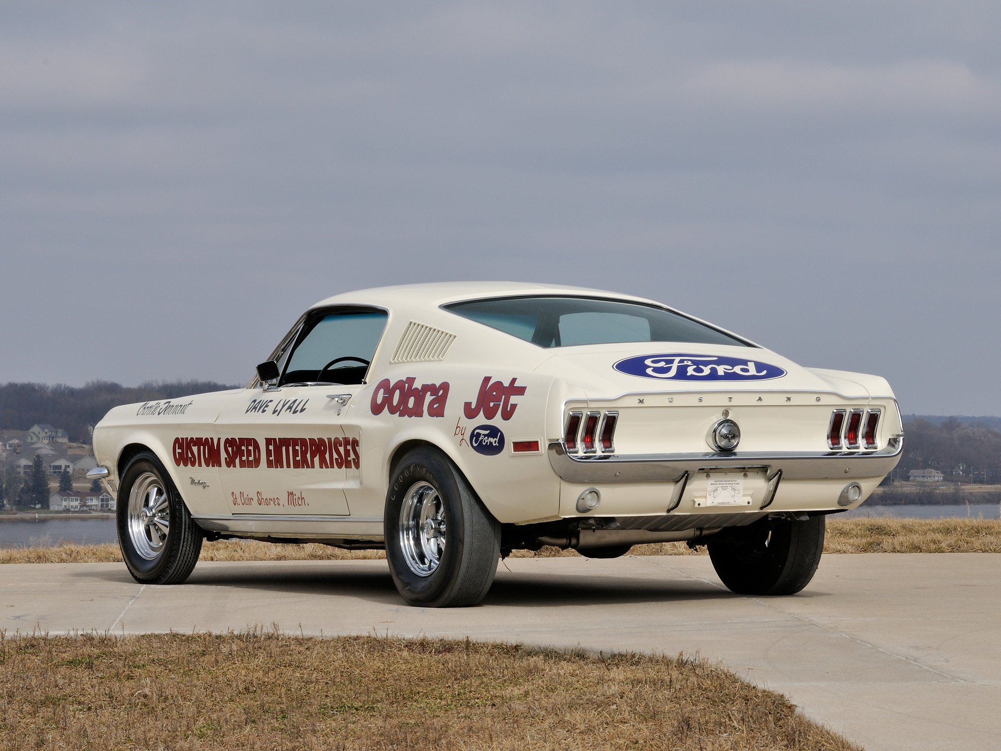 1968, Ford, Mustang, Lightweight, 428, Cobra, Jet, Classic, Cars Wallpaper