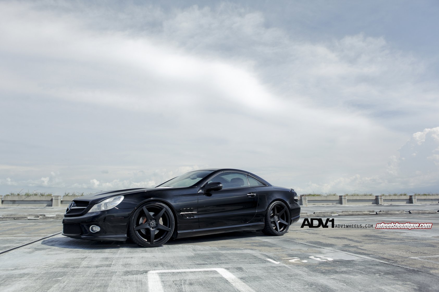 adv1, Cars, Mercedes, Tuning, Wheels, Black Wallpaper