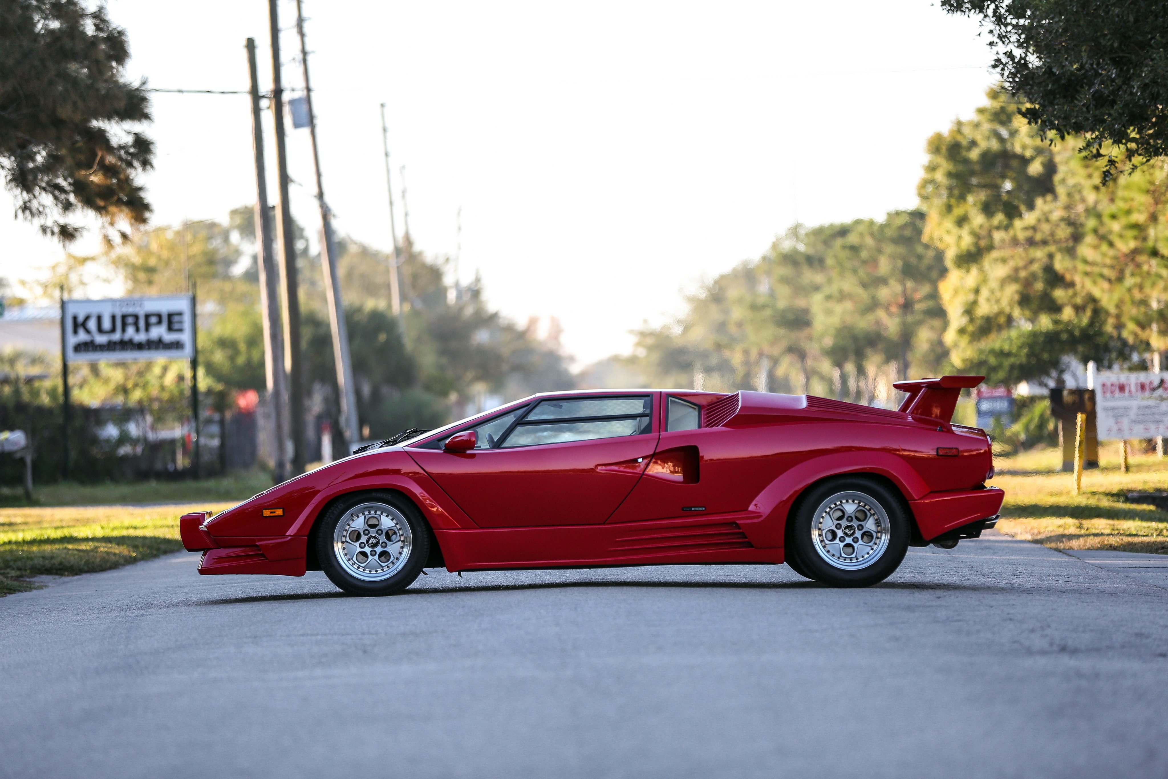 classic, Countach, Lamborghini, Red, Supercar, Cars Wallpapers HD ...