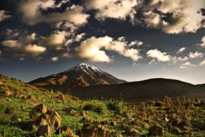 mountains, Clouds, Landscapes, Skylines, Mount, Kilimanjaro