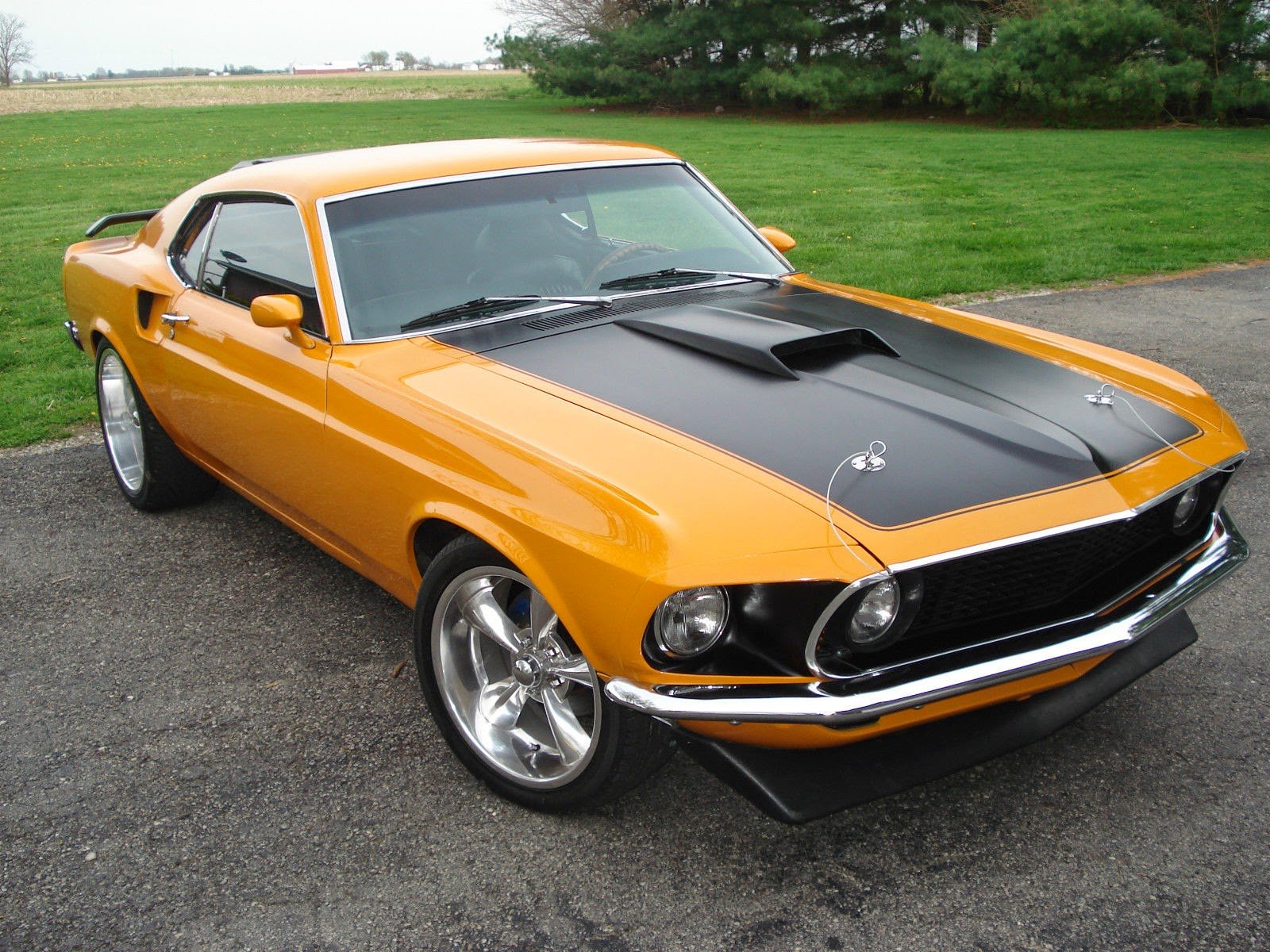 1969 Ford Mustang Fastback 351 Cobra Jet Muscle Hot Rod Custom Street Usa 1600x1200 2 Wallpapers Hd Desktop And Mobile Backgrounds