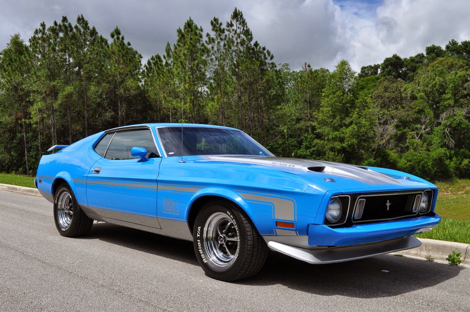 1973, Ford, Mustang, Mach1, Fastback, Classic, Muscle, Usa, 1600x1024