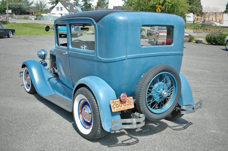 1928, Ford, Modela, Sedan, Hotrod, Hot, Rod, Custom, Usa, 1500×1000,  03 HD Wallpaper Desktop Background