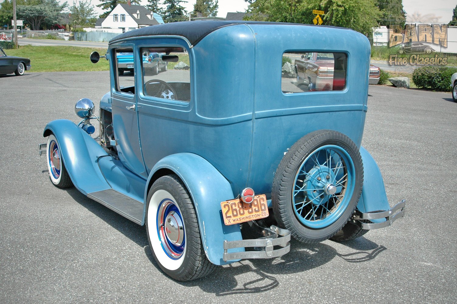 1928, Ford, Modela, Sedan, Hotrod, Hot, Rod, Custom, Usa, 1500x1000,  03 Wallpaper