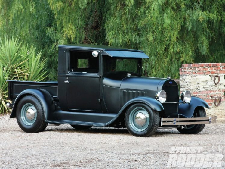 1929, Ford, Modela, Pickup, Hotrod, Hot, Rod, Usa, 1600×1200,  02 HD Wallpaper Desktop Background