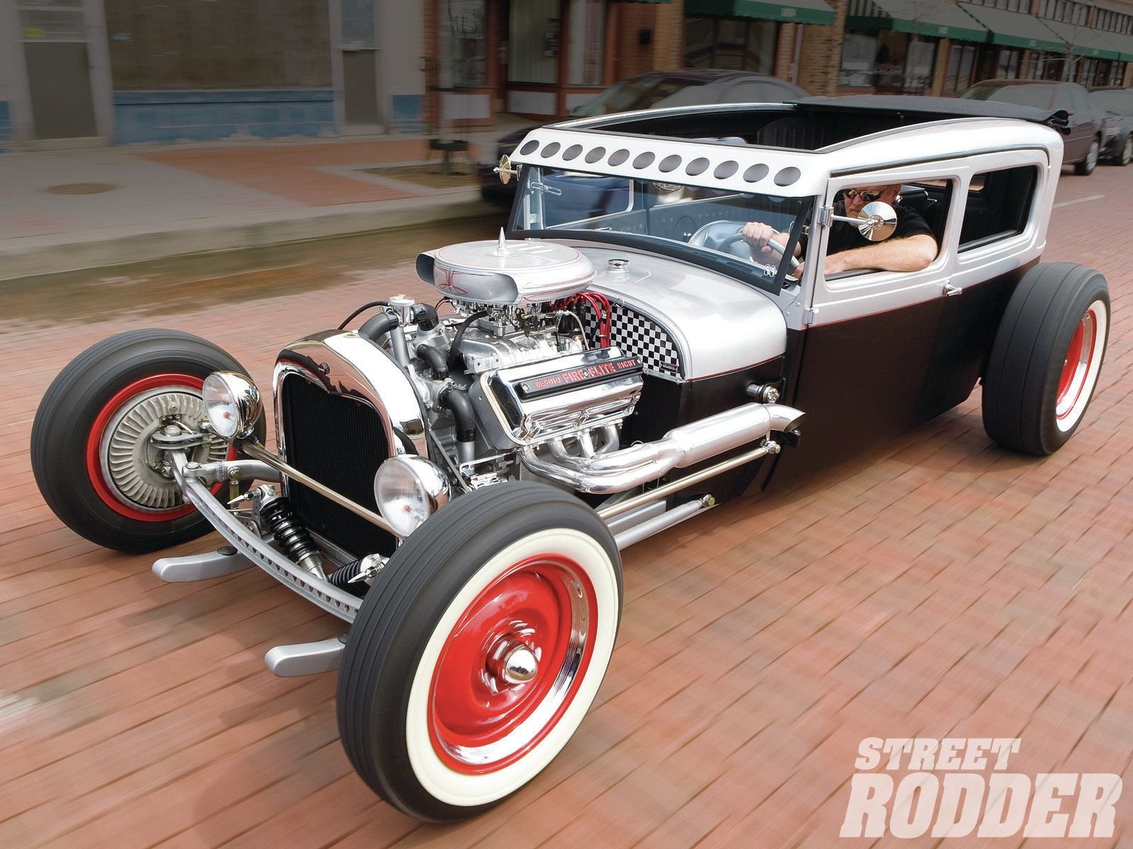 1929, Ford, Modela, Sedan, Hotrod, Hot, Rod, Usa, 1600x1200,  05 Wallpaper