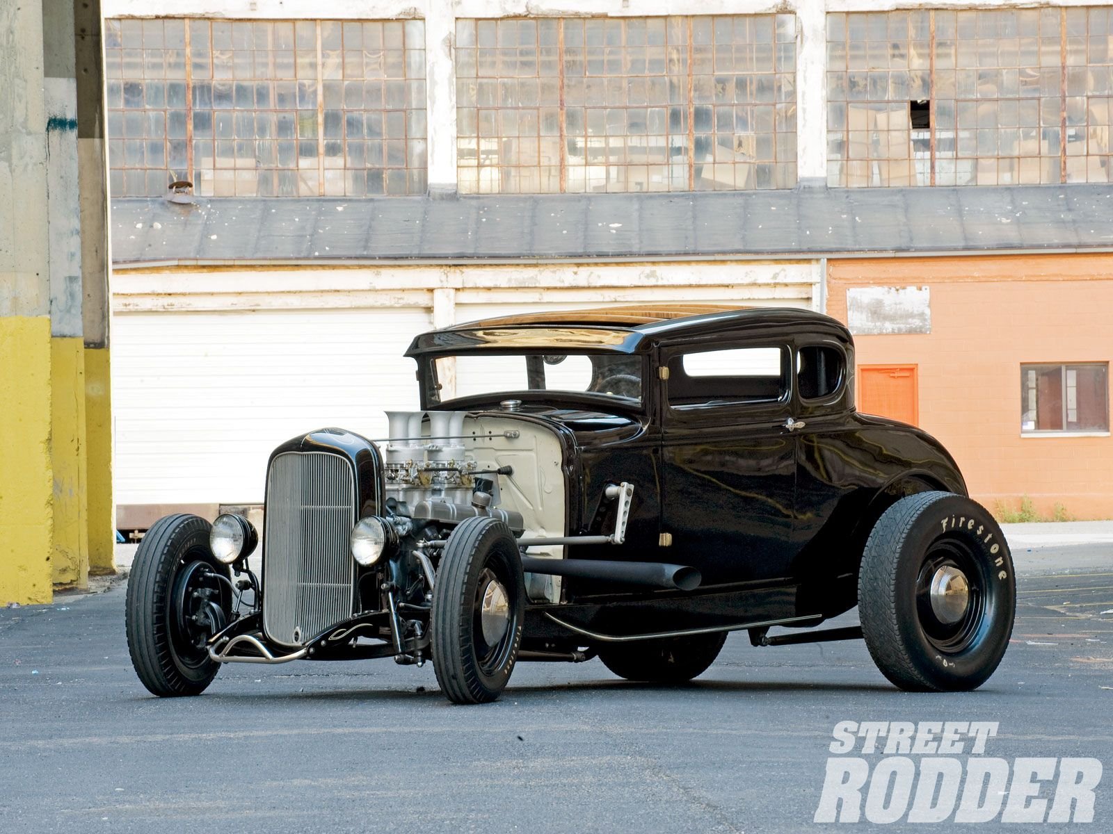 1930, Ford, Five, Window, Coupe, Hotrod, Hot, Rod, Custom, Usa, 1600x1200,  20 Wallpaper