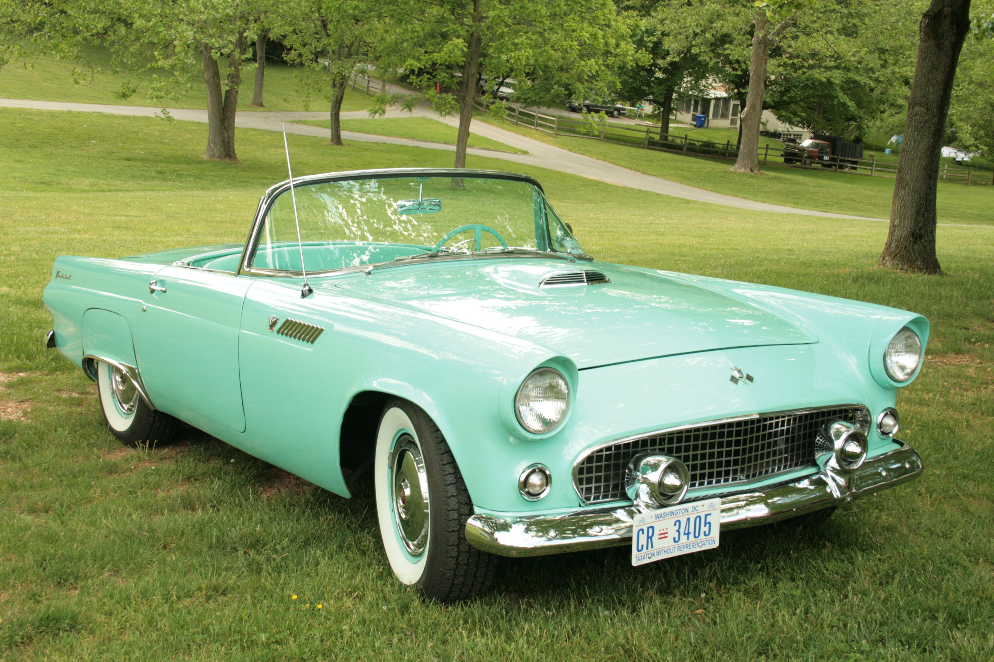 1957, Ford, Thunderbird, Retro, Muscle, Luxury Wallpaper