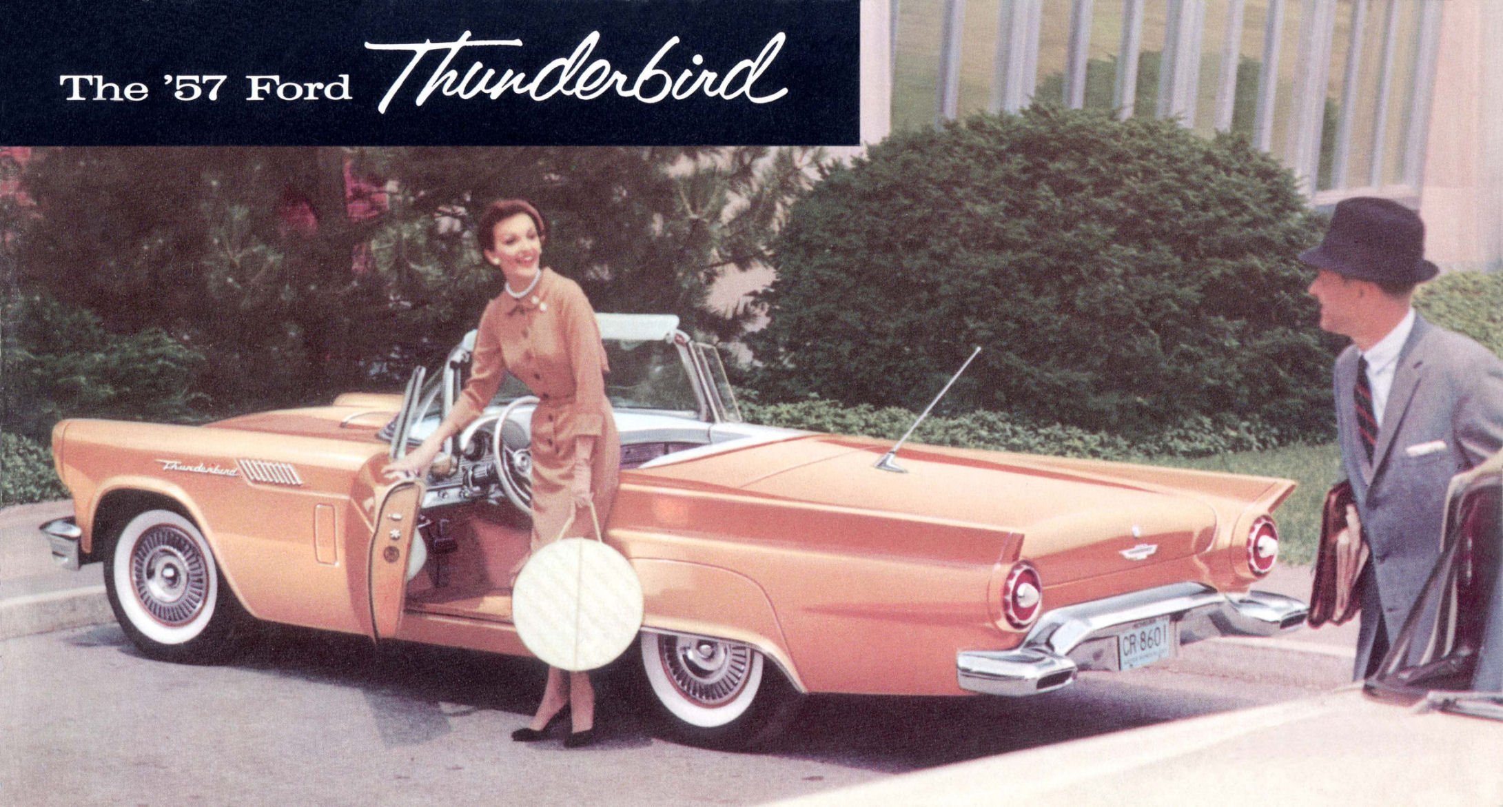 1957, Ford, Thunderbird, Retro, Muscle, Luxury Wallpaper