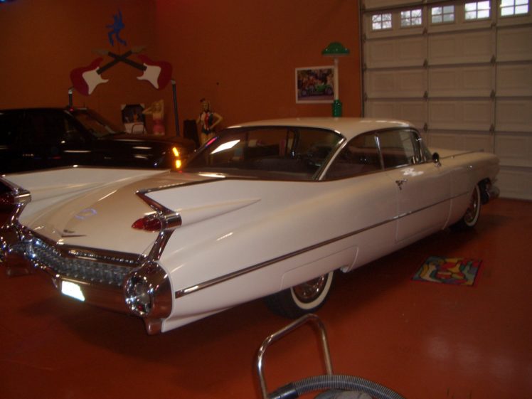 1959, Cadillac, Coupe, Deville, Retro, Luxury HD Wallpaper Desktop Background