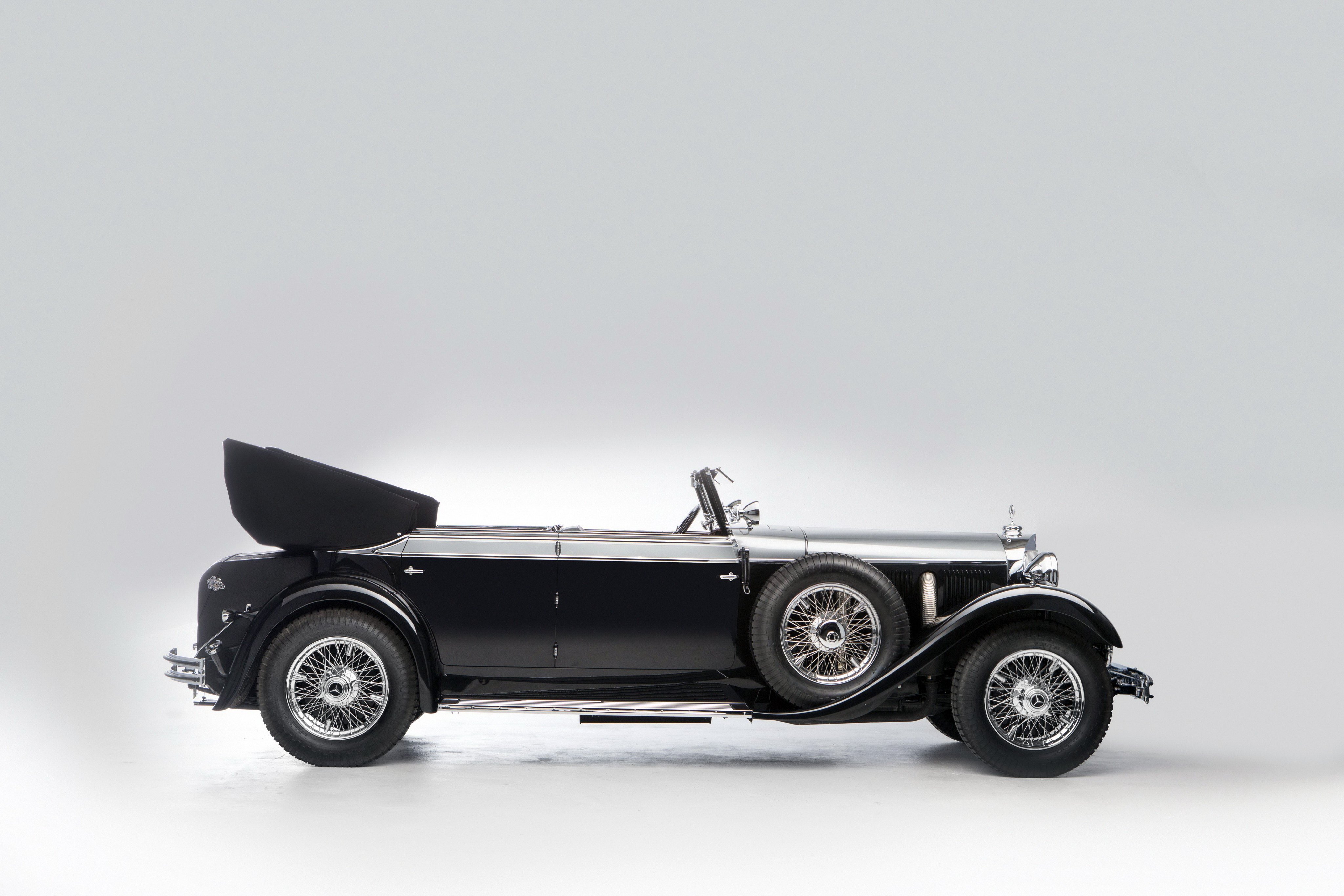 1931, Mercedes, Benz, 770, Cabriolet, D, W07, Luxury, Retro, Vintage Wallpaper