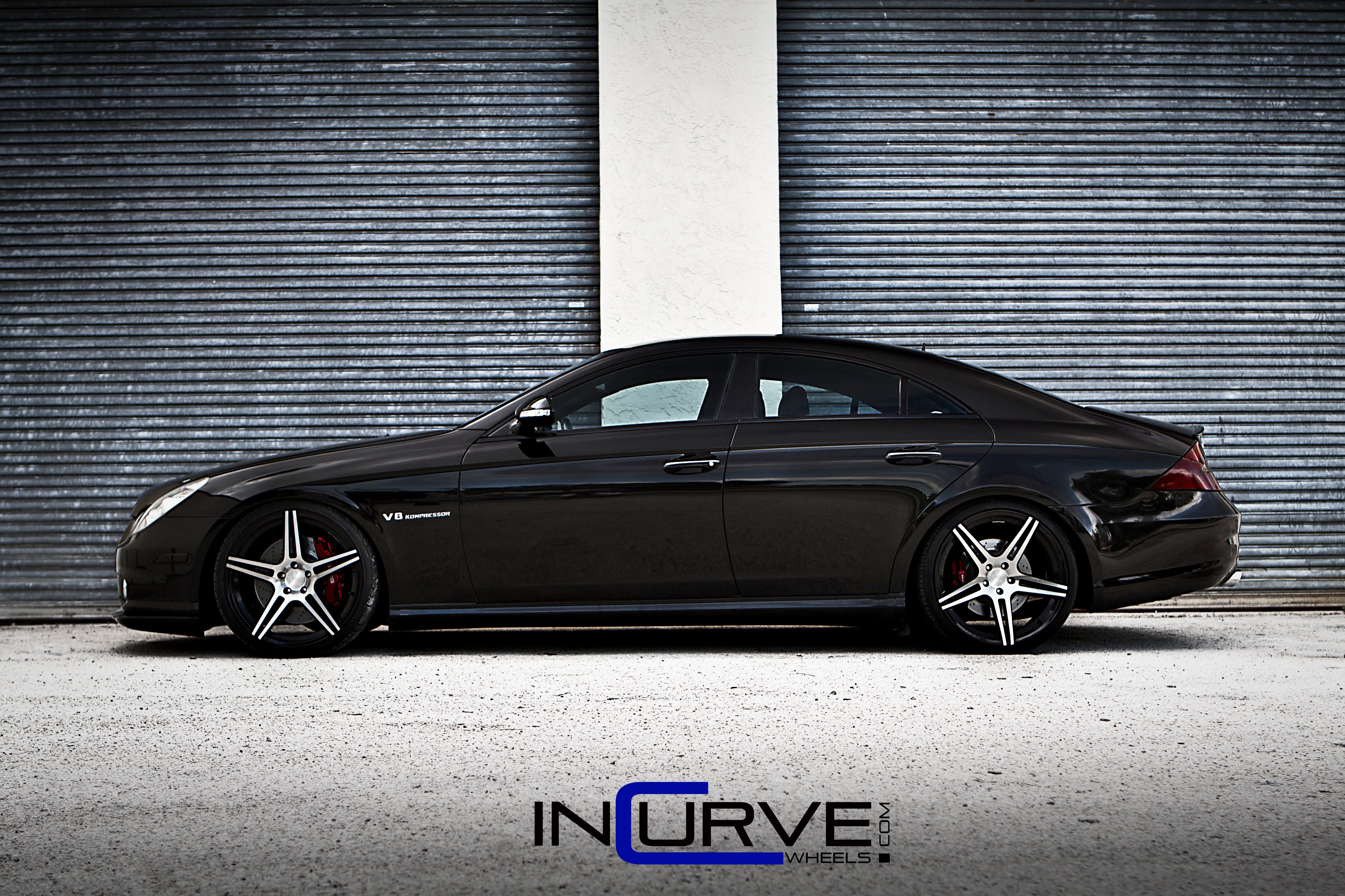 incurve, Wheels, Mercedes, Cls55, Amg, Tuning, Cars Wallpaper