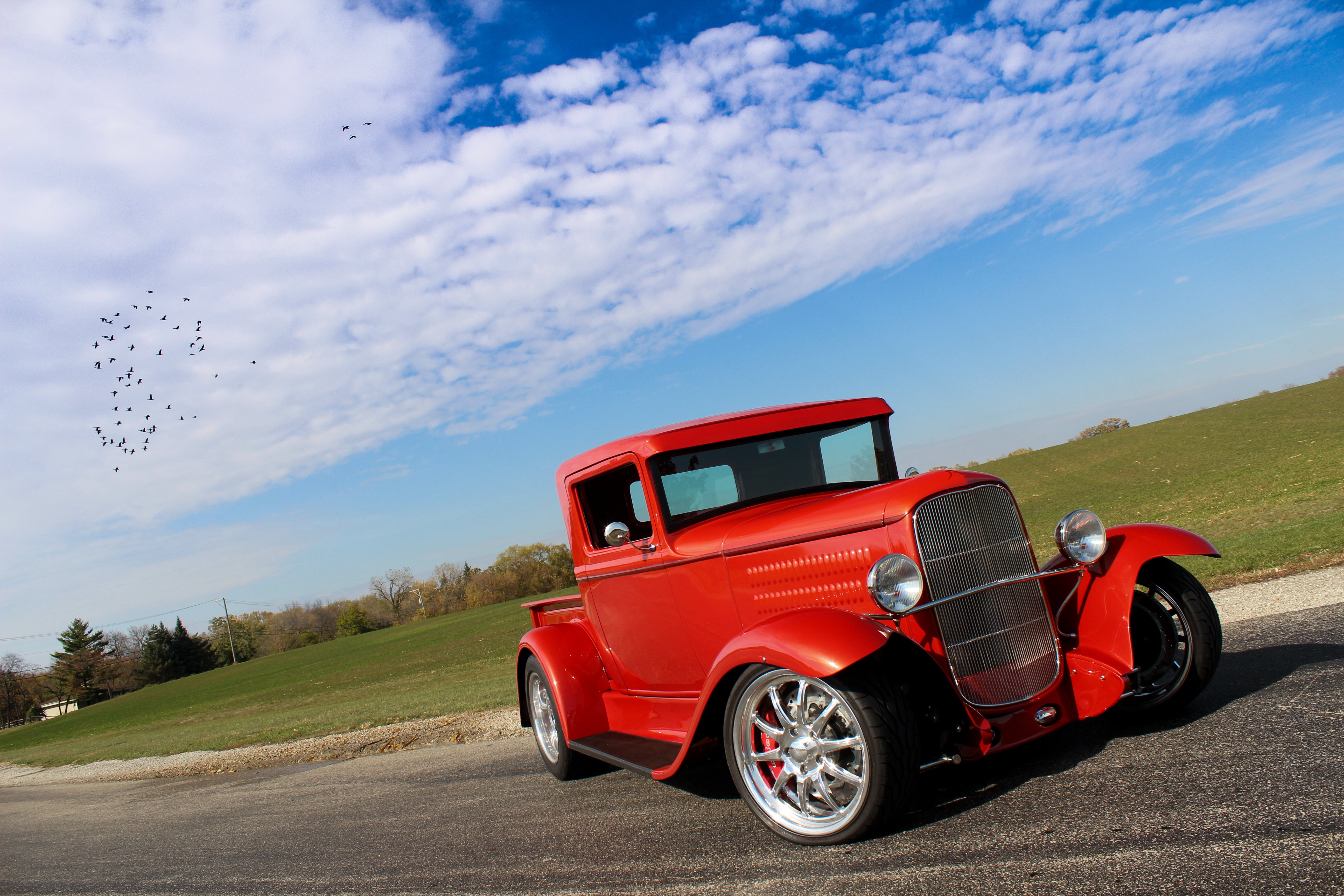 1930, Ford, Modela, Pickup, Hotrod, Hot, Rof, D, 5184x3456 04 Wallpaper