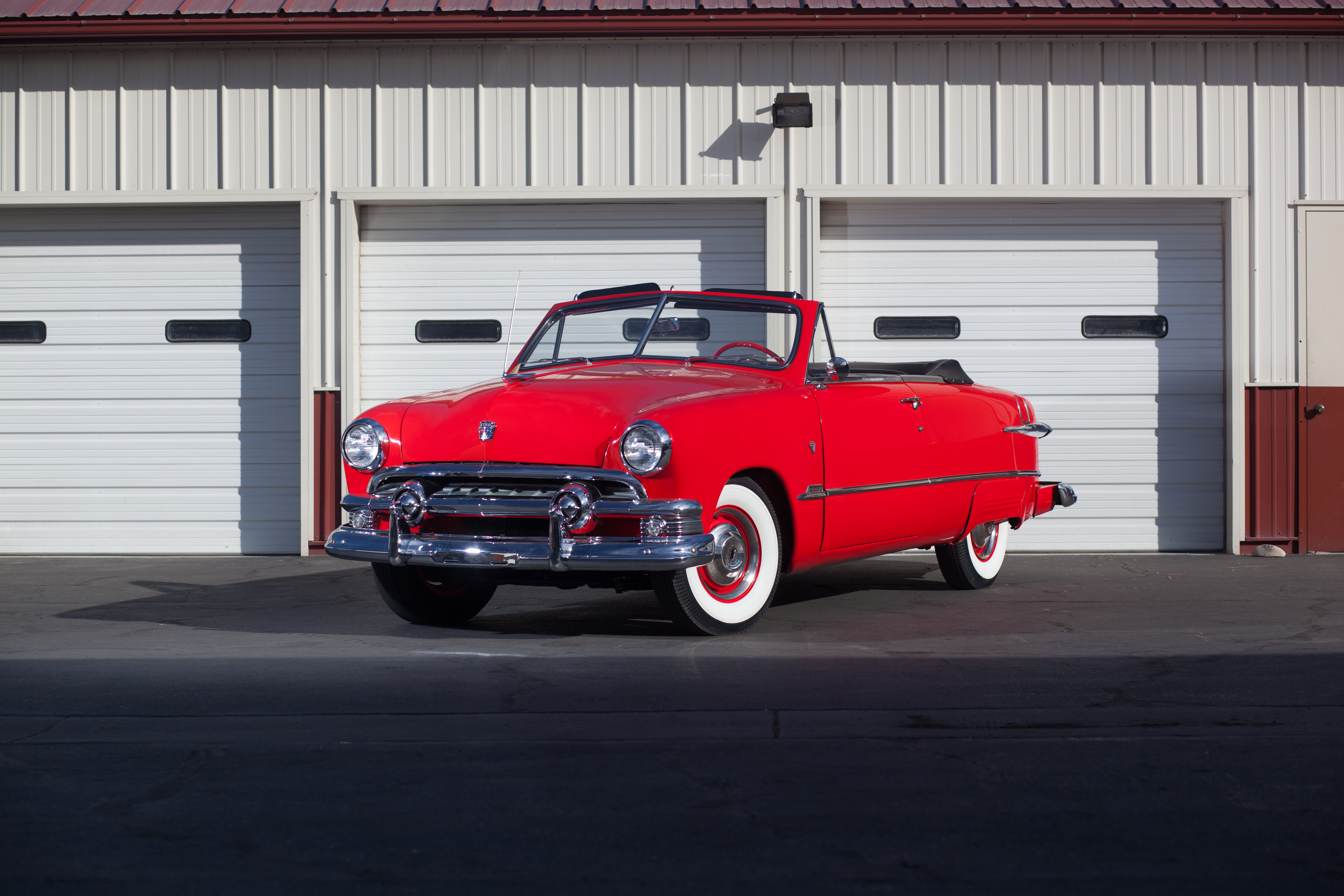 1951, Ford, Custom, Deluxe, Convertible, Classic, Usa, D, 5616x3744 01 Wallpaper
