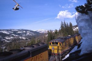 nature, Snow, Trains, Ski, Stunt