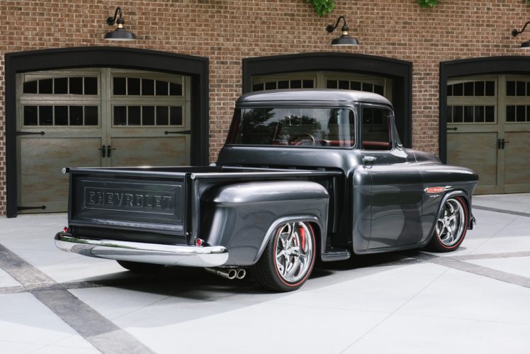 1955, Chevrolet, 3100, Pickup, Streetrod, Street, Rod, Hot, Usa, D, 2400×1602 03 HD Wallpaper Desktop Background