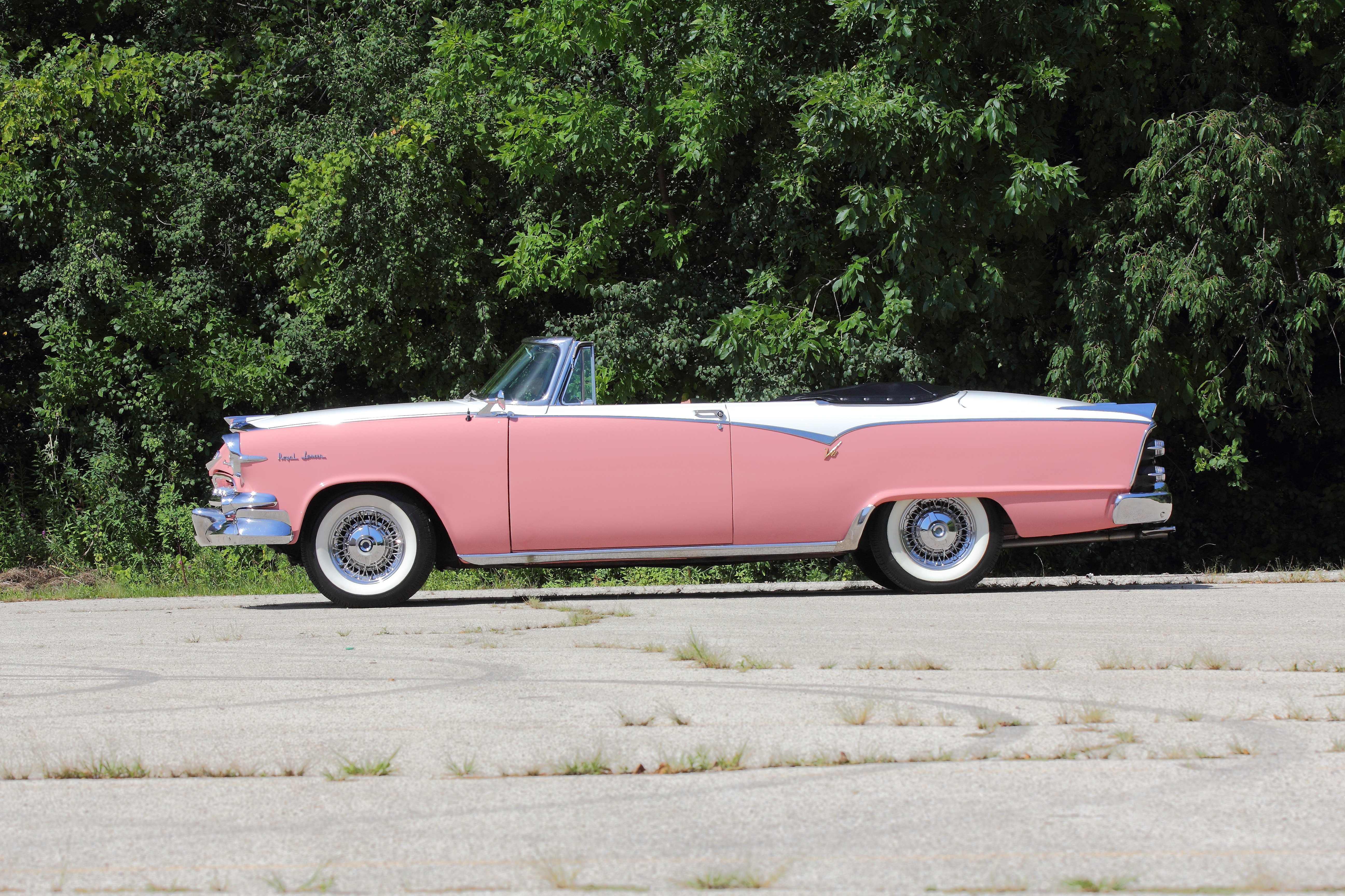 1955, Dodge, Custom, Royal, Lancer, Convertible, Classic, Usa, D, 5184x3456 02 Wallpaper
