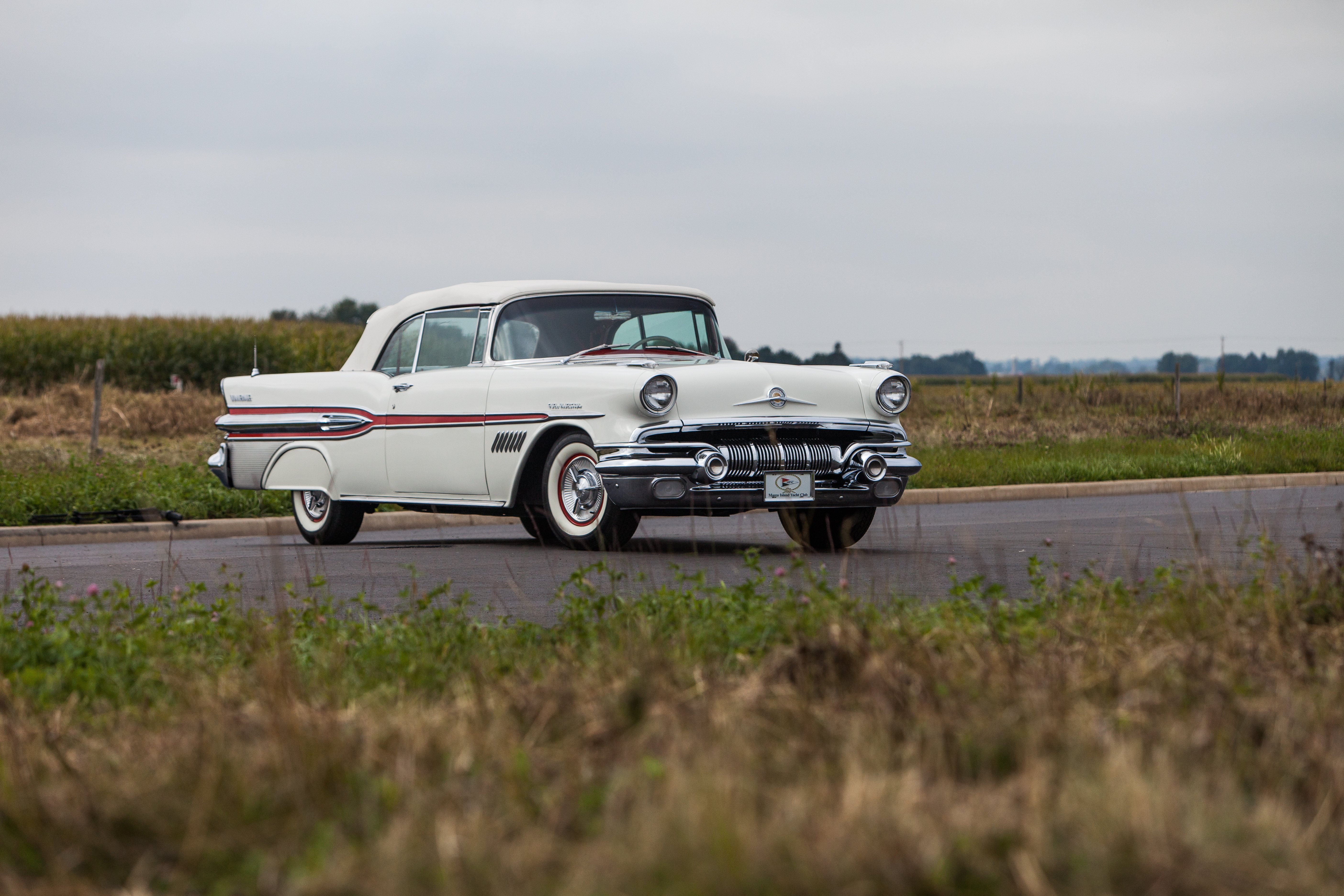 1957, Pontiac, Bonneville, Convertible, Classic, Usa, D, 5616x3744 01 Wallpaper