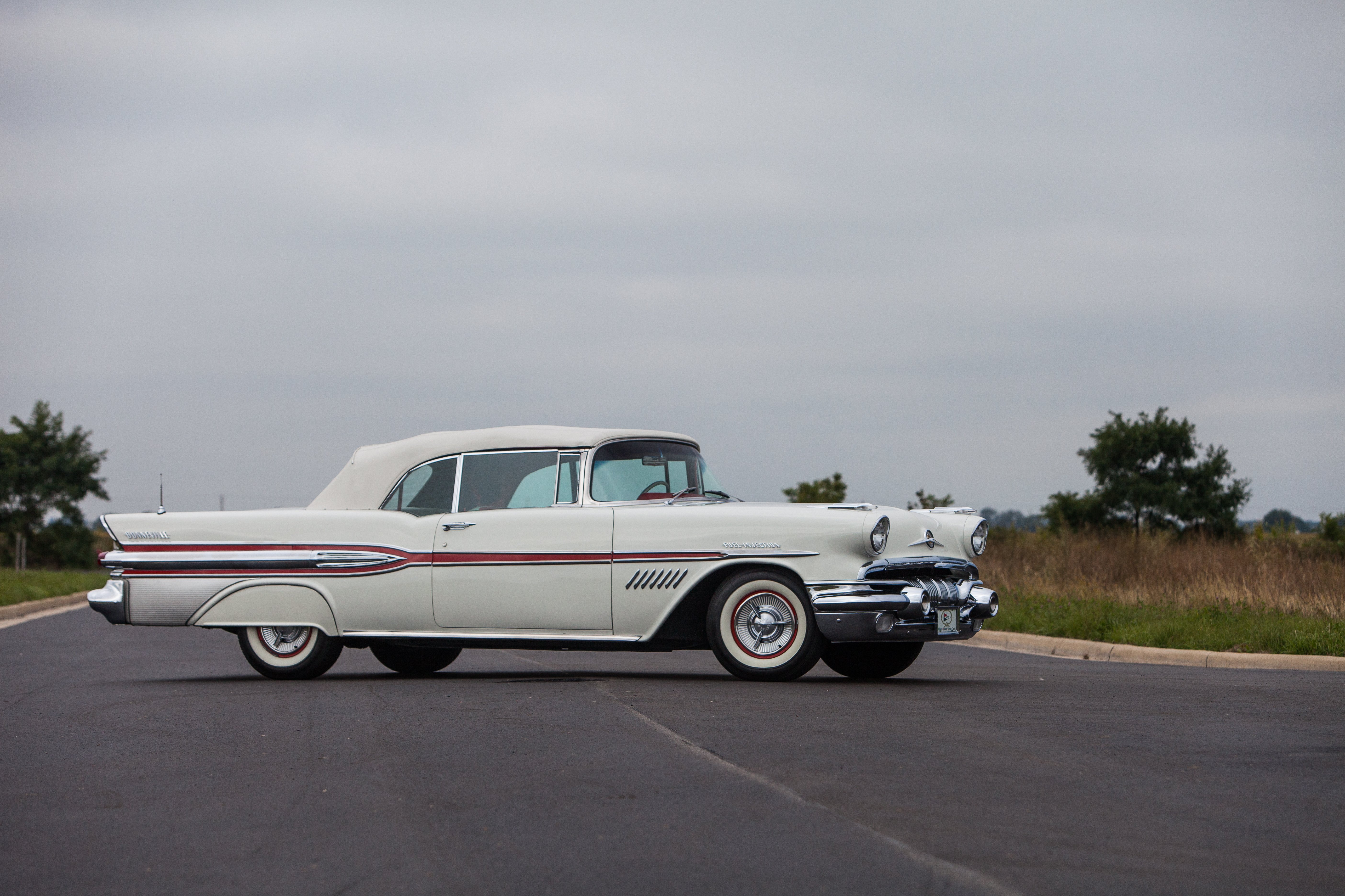 1957, Pontiac, Bonneville, Convertible, Classic, Usa, D, 5616x3744 08 Wallpaper