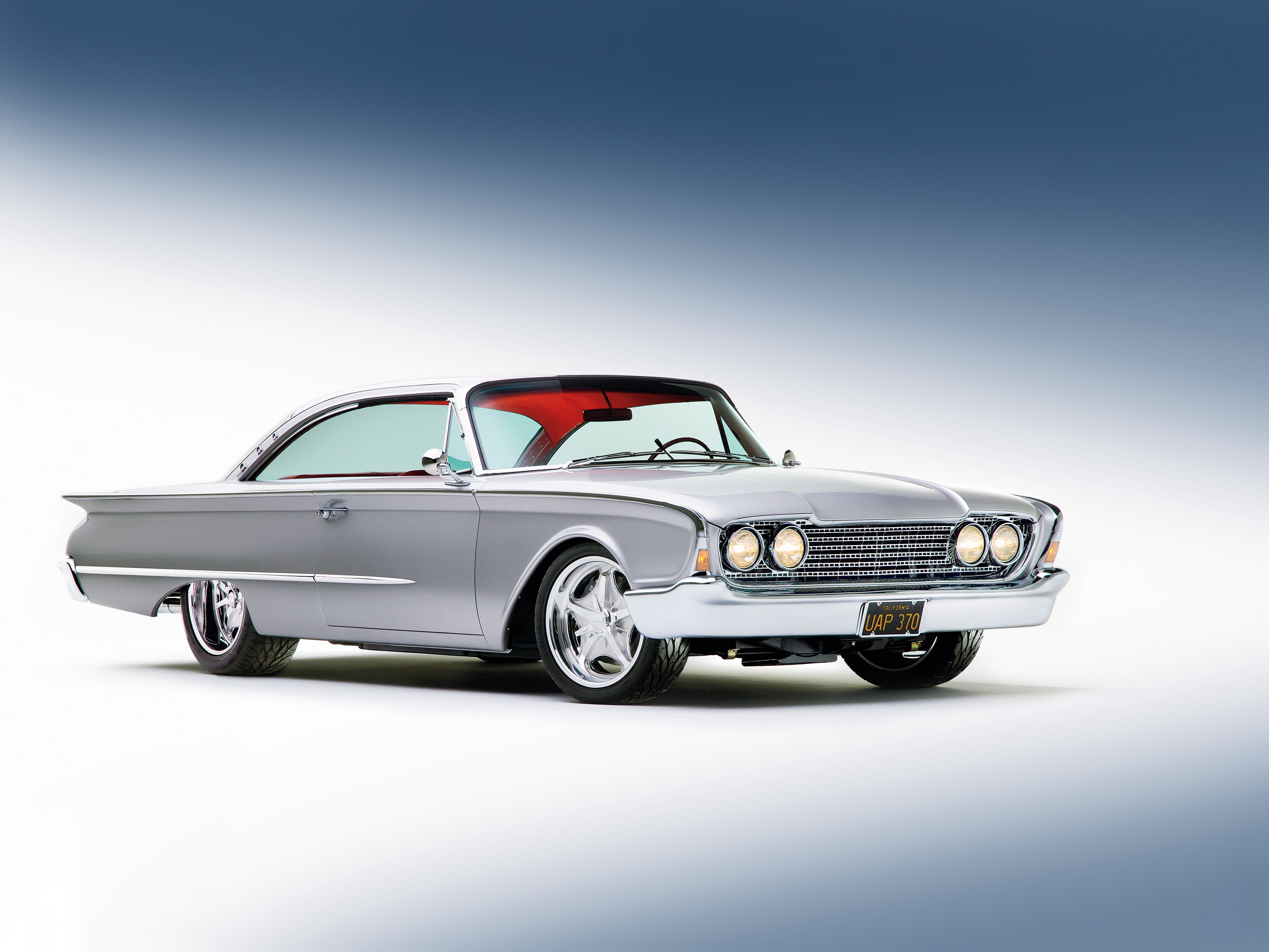1960, Ford, Starliner, Coupe, Streetrod, Street, Rod, Hot, D, 5907x4430 01 Wallpaper