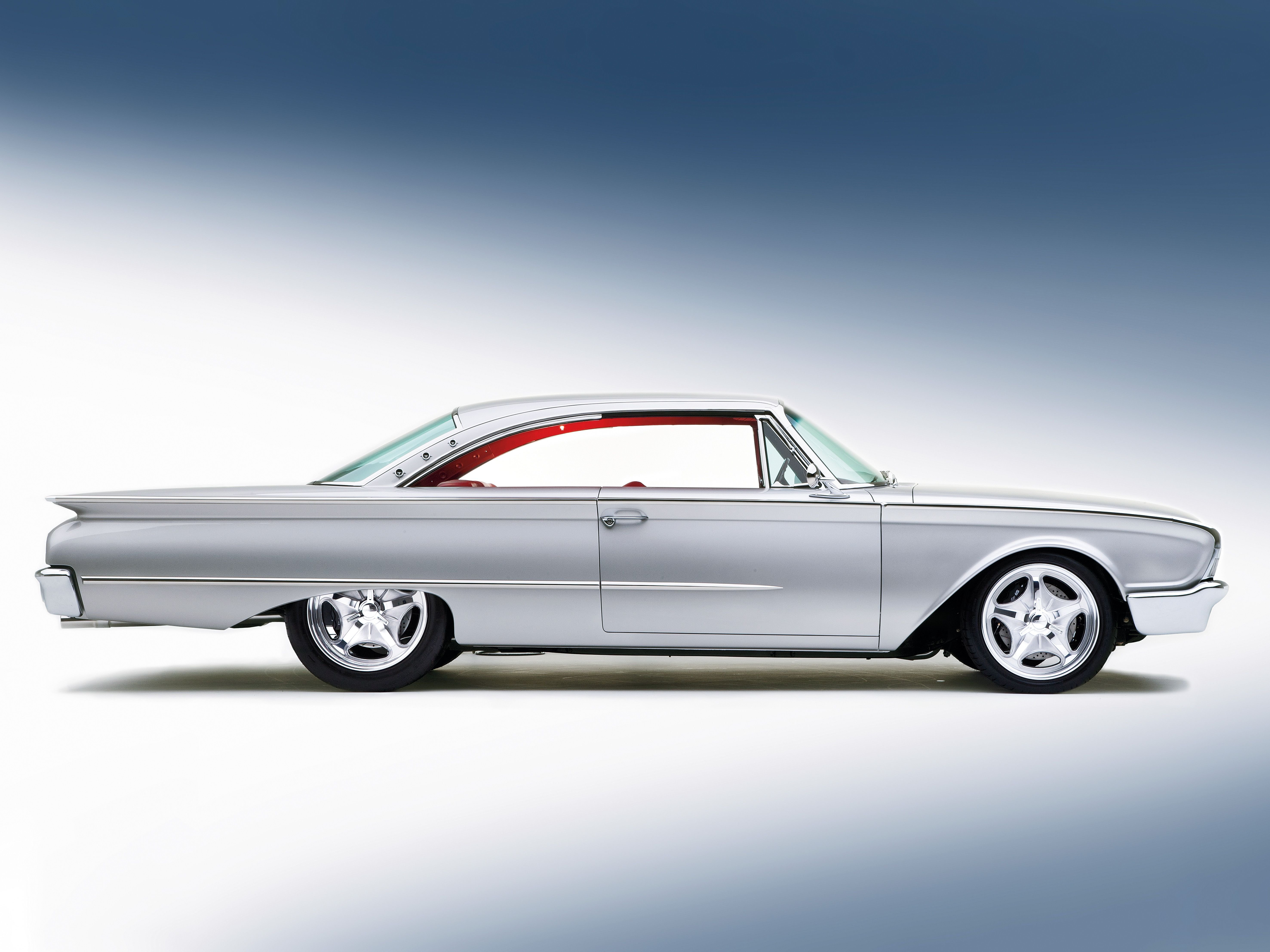 1960, Ford, Starliner, Coupe, Streetrod, Street, Rod, Hot, D, 5907x4430 02 Wallpaper
