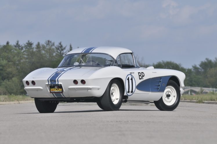 1961, Chevrolet, Corvette, Race, Car, Muscle, Usa, D, 4288×3216 03 HD Wallpaper Desktop Background