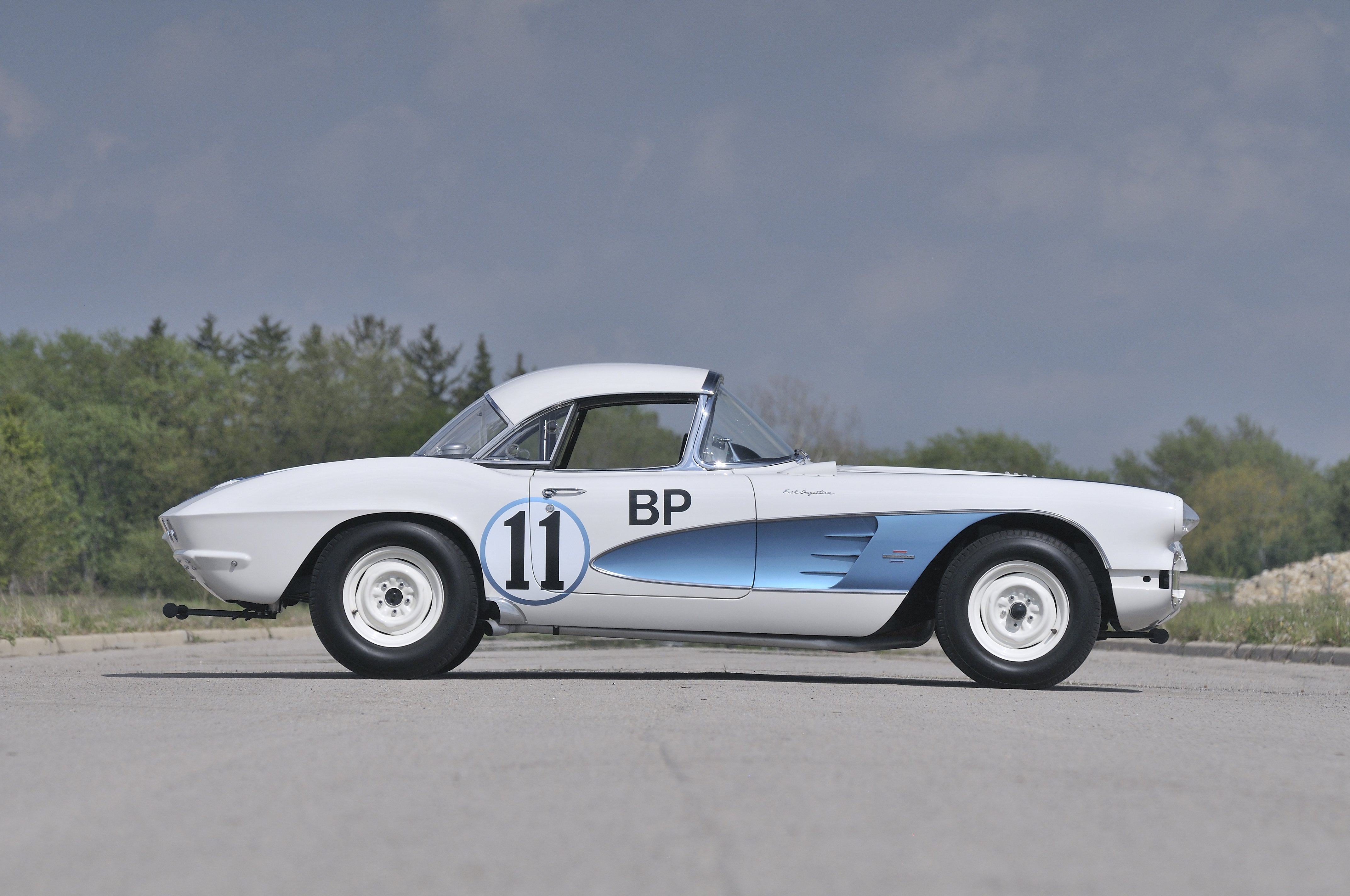 1961, Chevrolet, Corvette, Race, Car, Muscle, Usa, D, 4288x3216 02 Wallpaper