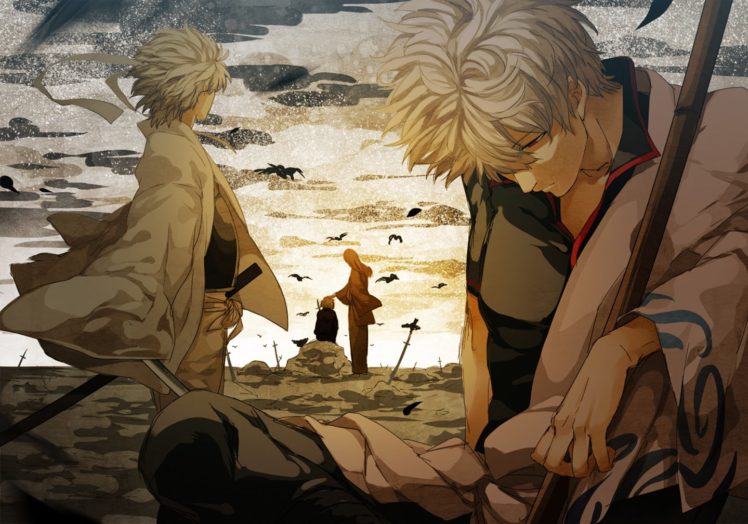 anime, Series, Gintama, Samurai, Sword HD Wallpaper Desktop Background