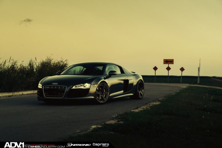 adv1, Wheels, Tuning, Coupe, Cars, Audi, R, 8, Black HD Wallpaper Desktop Background
