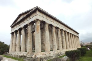 temple, Hephaestus, Archeology, Architectur