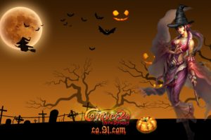 conquer, Online, Fantasy, Mmo, Rpg, Martial, Action, Fighting, 1cono, Warrior, Poster, Halloween, Witch