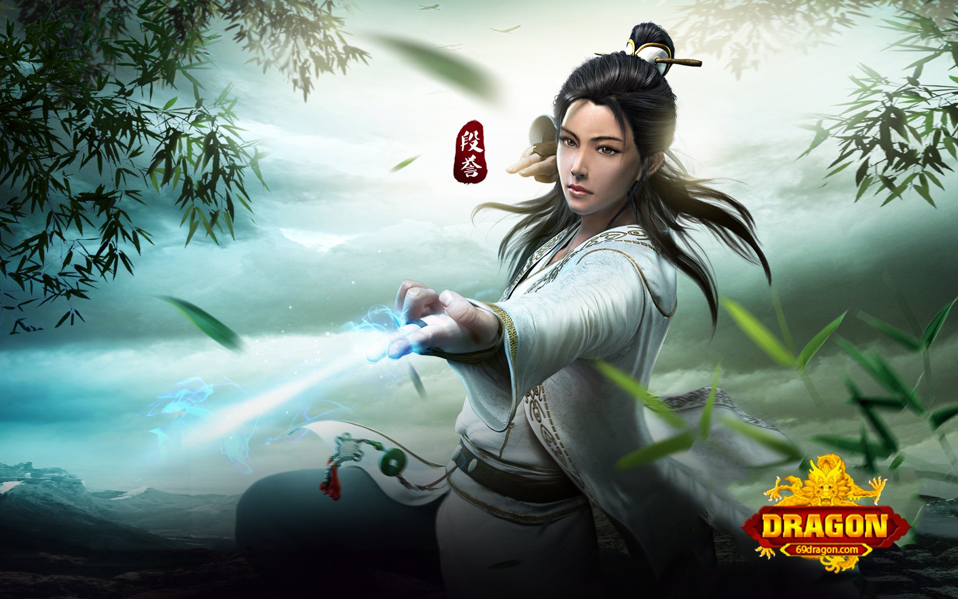 dragon, Oath, Martial, Kung, Action, Fighting, 1tlbb, Fantasy, Mmo, Rpg, Poster, Warrior Wallpaper