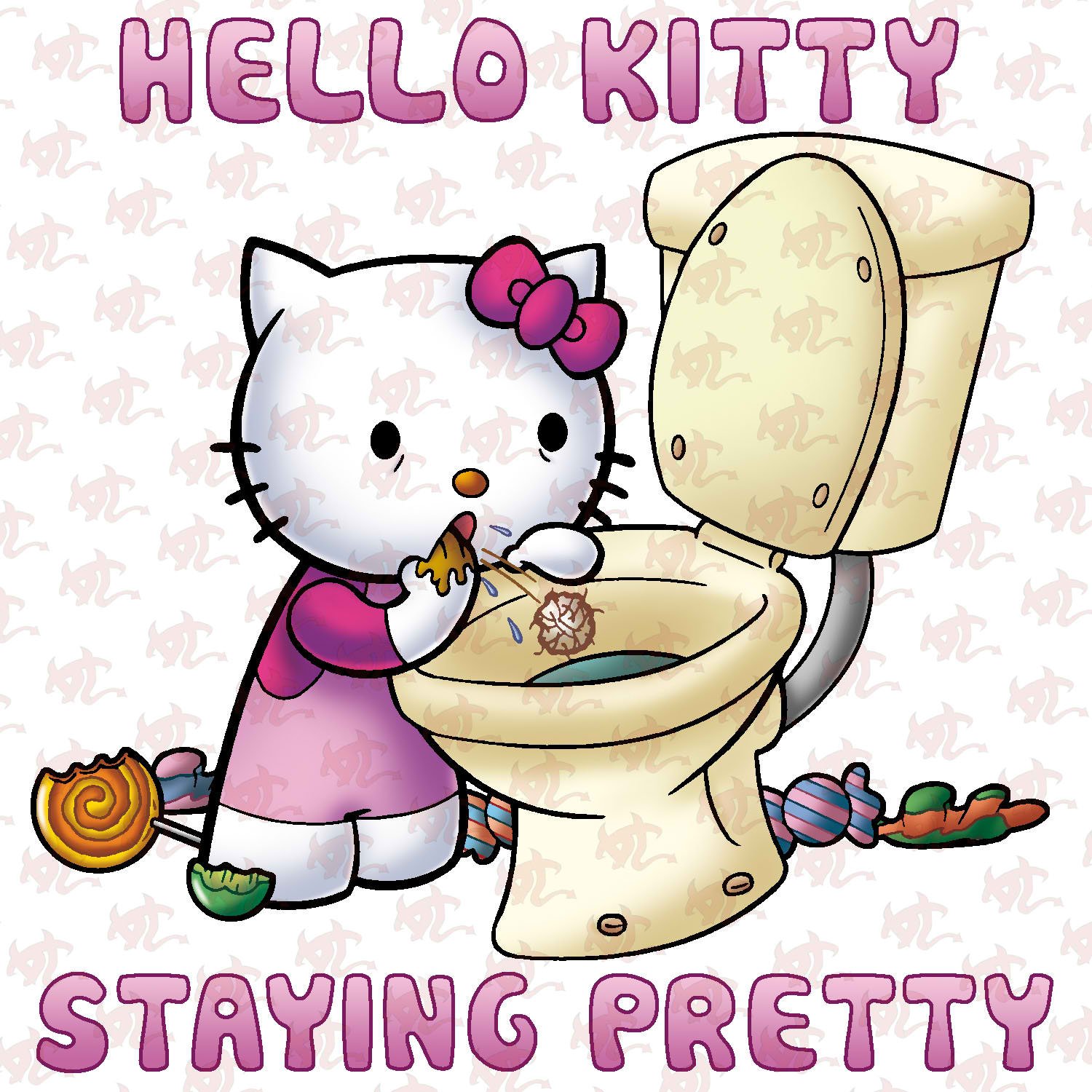 hello, Kitty, White, Cartoon, Cat, Cats, Kitten, Girl, Girls, 1hkitty, Comi...