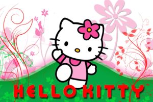 hello, Kitty, White, Cartoon, Cat, Cats, Kitten, Girl, Girls, 1hkitty, Comics, Game