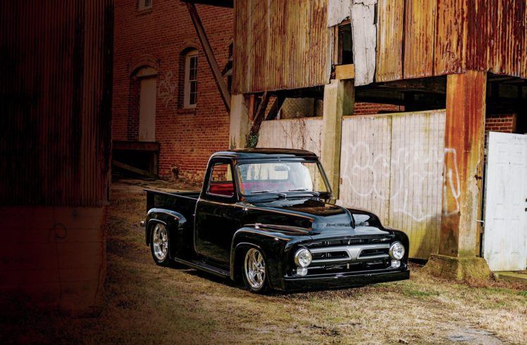 1953, Ford, F100, Pickup, Hotrod, Hot, Rod, Street, Usa, 2048×1360 01 HD Wallpaper Desktop Background
