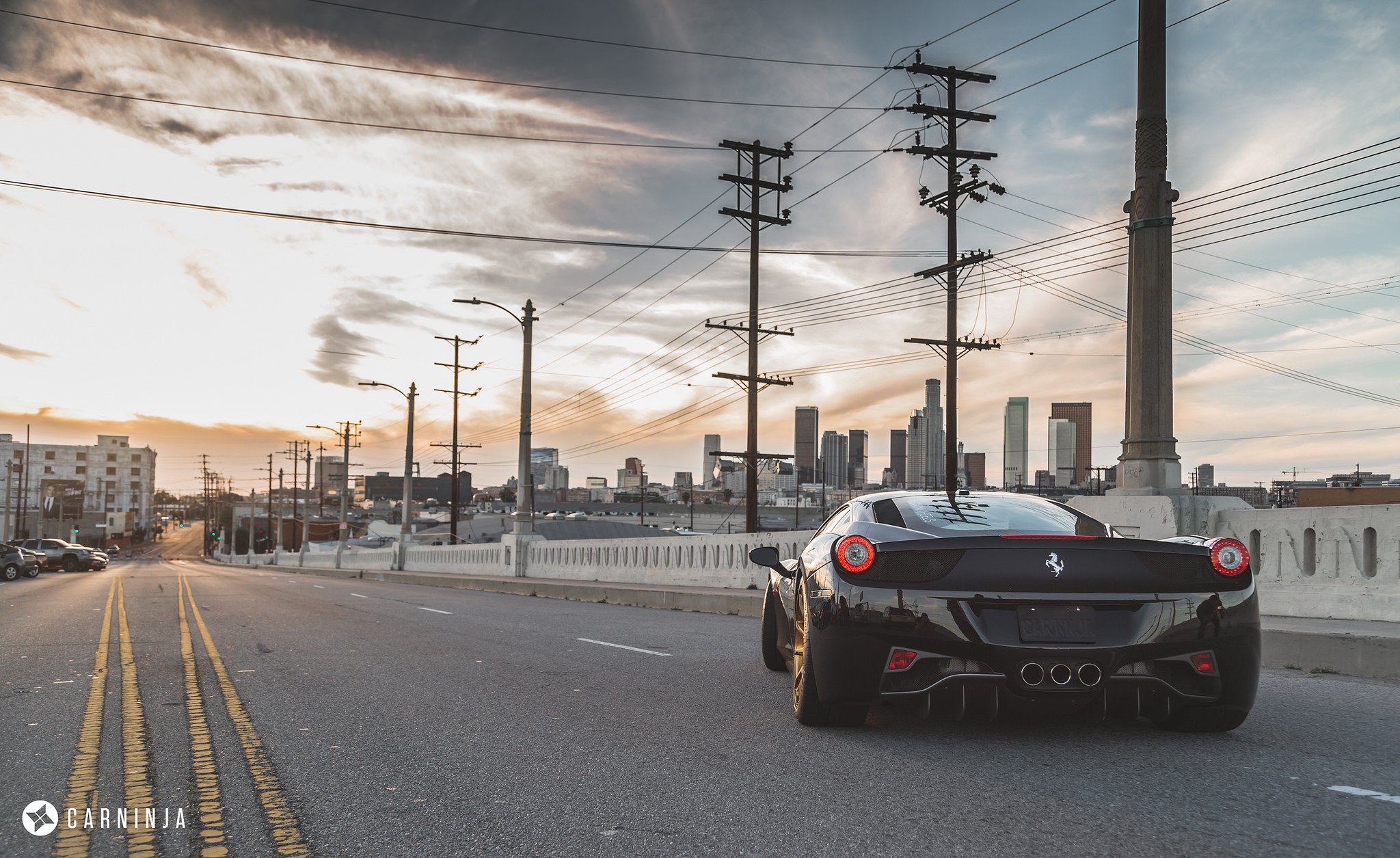 ferrari, 458, Italia, Coupe, Cars, Black Wallpaper