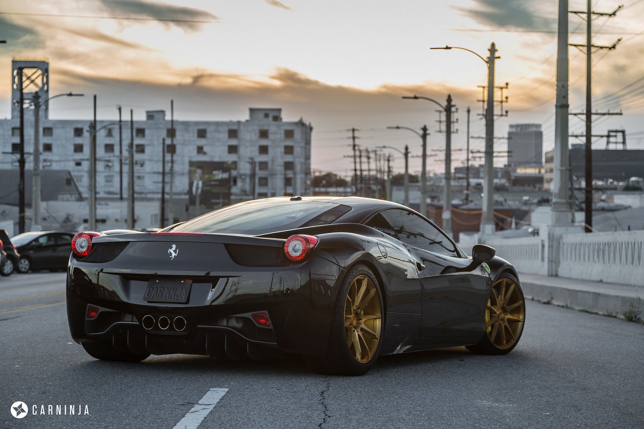 ferrari, 458, Italia, Coupe, Cars, Black Wallpaper