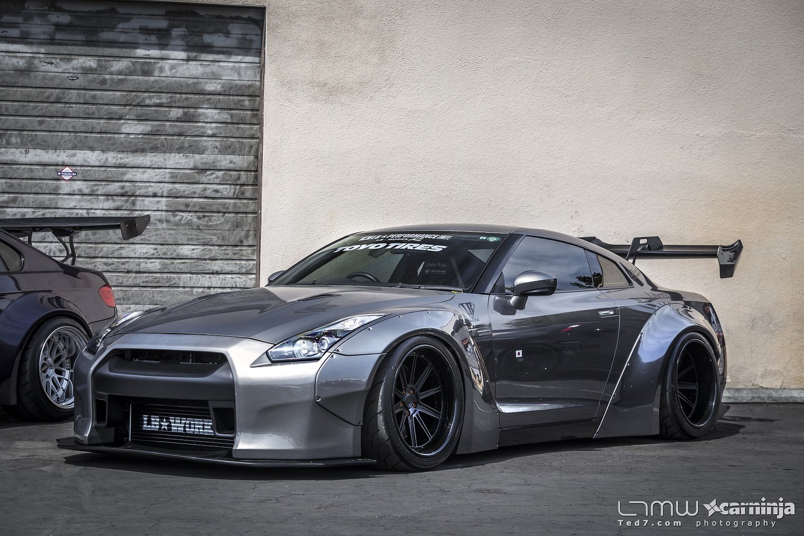 Download hd wallpapers of 642143-nissan, Gtr, Body, Kit, Coupe, Cars. 