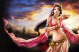forsaken, World, Shenmo, Online, Fantasy, Mmo, Rpg, Perfect, 1fwso, Action, Fighting, Adventure, Dark, Age, Warrior, Vampire, Perfect, Detail, Girl, Girls, Artwork, Poster
