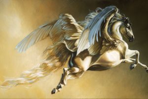 freedom, Art, Horse, White, Beautiful, Animal, Wings, Pegasus, Fantasy, Fly