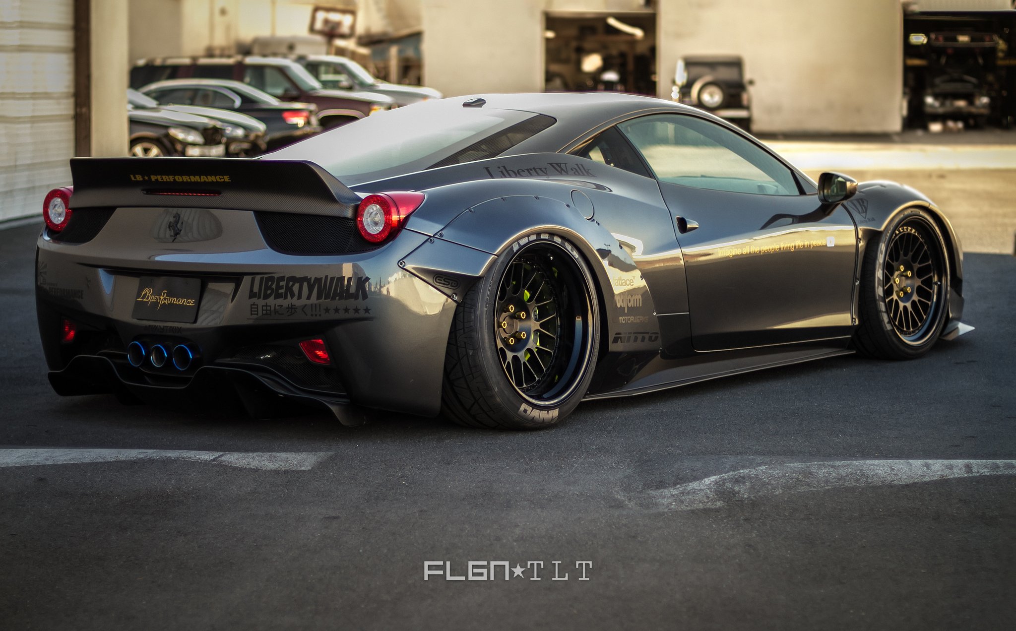 458, Body, Cars, Ferrari, Italia, Kit, Supercars, Tuning Wallpaper