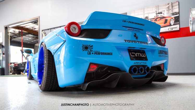 458, Body, Cars, Ferrari, Italia, Kit, Supercars, Tuning HD Wallpaper Desktop Background